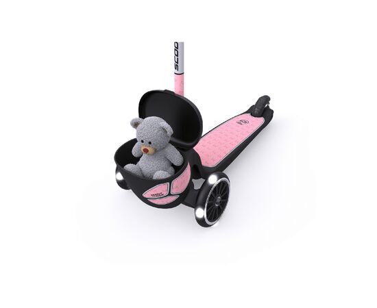 Самокат Scoot&Ride Highwaykick-2 со светящимися колесами розовый (SR-210201-ROSE), изображение 4 Самокат Scoot&Ride Highwaykick-2 со светящимися колесами розовый (SR-210201-ROSE), изображение 4