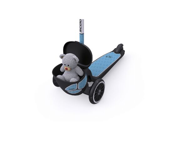 Самокат Scoot&Ride Highwaykick-2 LED стальной (SR-210201-STEEL), изображение 3 Самокат Scoot&Ride Highwaykick-2 LED стальной (SR-210201-STEEL), изображение 3