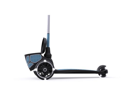 Самокат Scoot&Ride Highwaykick-2 LED стальной (SR-210201-STEEL), изображение 4 Самокат Scoot&Ride Highwaykick-2 LED стальной (SR-210201-STEEL), изображение 4