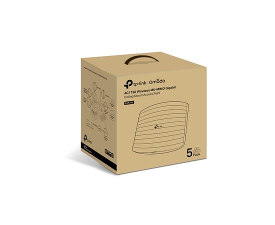 Точка доступу Wi-Fi TP-Link EAP245-5-PACK, зображення 5 Точка доступу Wi-Fi TP-Link EAP245-5-PACK, зображення 5