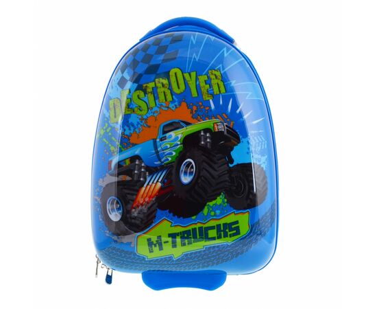 Чемодан Yes M-Trucks детский (557830), изображение 2 Чемодан Yes M-Trucks детский (557830), изображение 2
