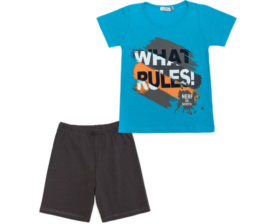 Піжама Matilda "WHAT RULES!" (M12264-4-152B-blue)