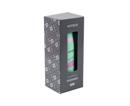 Поильник-непроливайка Kite Fresh термос 350 мл, бирюзовый (K21-305-03), изображение 4 Поильник-непроливайка Kite Fresh термос 350 мл, бирюзовый (K21-305-03), изображение 4