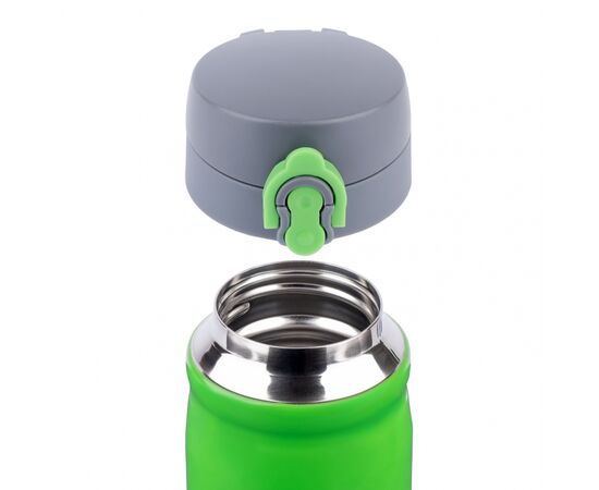 Поїльник-непроливайка Yes термос Green Gray 350 мл (707571), зображення 4