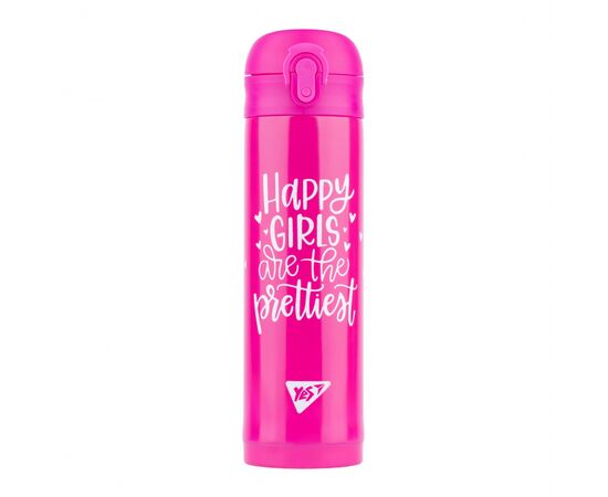 Поїльник-непроливайка Yes термос Happy Girls 420 мл (707573)