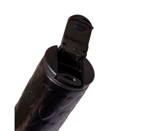 Поильник-непроливайка Yes термочашка Black Heart 420мл (707335), изображение 5 Поильник-непроливайка Yes термочашка Black Heart 420мл (707335), изображение 5