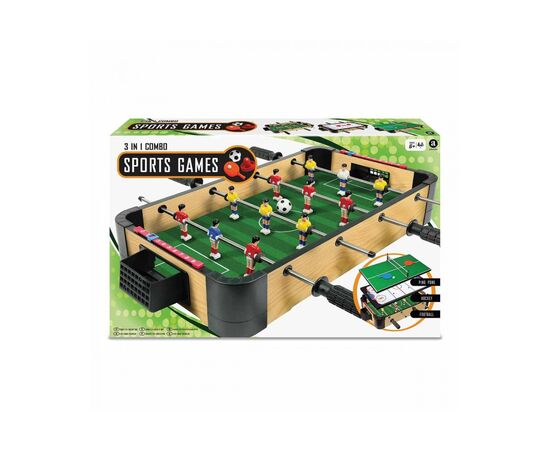 Настольная игра Merchant Ambassador 3 в 1 Sports Games 50 см (6336634), изображение 2 Настольная игра Merchant Ambassador 3 в 1 Sports Games 50 см (6336634), изображение 2