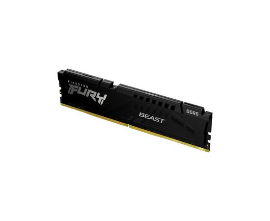 Модуль памяти для компьютера DDR5 16GB 5200 MHz Beast Black Kingston Fury (ex.HyperX) (KF552C40BB-16), изображение 2 Модуль памяти для компьютера DDR5 16GB 5200 MHz Beast Black Kingston Fury (ex.HyperX) (KF552C40BB-16), изображение 2
