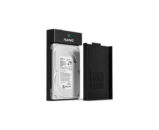 Карман внешний Maiwo HDD 3,5"/2,5" USB3.1 GEN2 (K3568G2), изображение 3 Карман внешний Maiwo HDD 3,5"/2,5" USB3.1 GEN2 (K3568G2), изображение 3