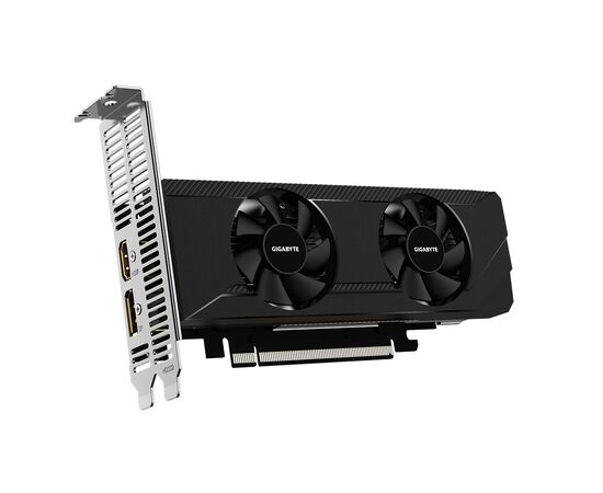 Видеокарта GIGABYTE Radeon RX 6400 4Gb LP (GV-R64D6-4GL), изображение 3 Видеокарта GIGABYTE Radeon RX 6400 4Gb LP (GV-R64D6-4GL), изображение 3