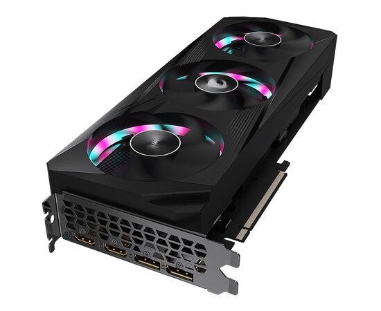 Видеокарта GIGABYTE Radeon RX 6750 XT 12Gb AORUS ELITE (GV-R675XTAORUS E-12GD), изображение 6 Видеокарта GIGABYTE Radeon RX 6750 XT 12Gb AORUS ELITE (GV-R675XTAORUS E-12GD), изображение 6