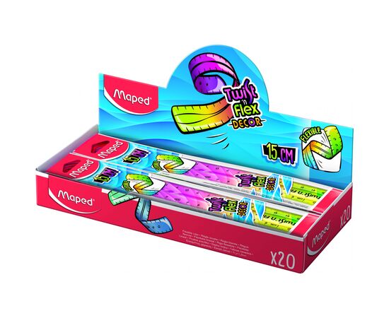 Линейка Maped TWISTNFLEX, 15см (MP.279115), изображение 7 Линейка Maped TWISTNFLEX, 15см (MP.279115), изображение 7