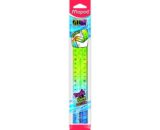 Линейка Maped TWISTNFLEX, 20см (MP.279215), изображение 4 Линейка Maped TWISTNFLEX, 20см (MP.279215), изображение 4