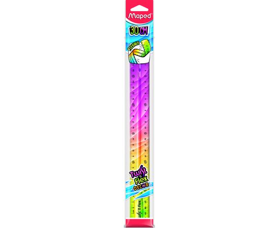 Линейка Maped TWISTNFLEX, 30см (MP.279315), изображение 5 Линейка Maped TWISTNFLEX, 30см (MP.279315), изображение 5