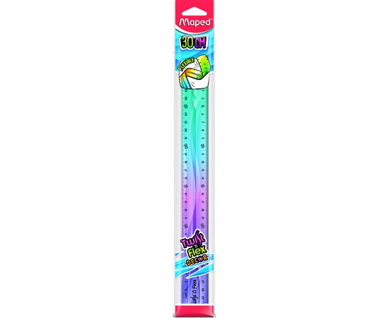 Линейка Maped TWISTNFLEX, 30см (MP.279315), изображение 6 Линейка Maped TWISTNFLEX, 30см (MP.279315), изображение 6