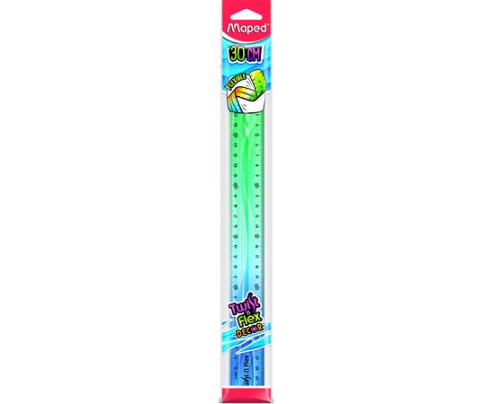 Линейка Maped TWISTNFLEX, 30см (MP.279315), изображение 7 Линейка Maped TWISTNFLEX, 30см (MP.279315), изображение 7
