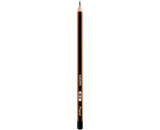 Карандаш графитный Maped BLACK PEPS, 2B, без ластика (MP.850022)