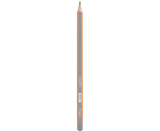 Карандаш графитный Maped BLACK PEPS, H, без ластика (MP.850025)