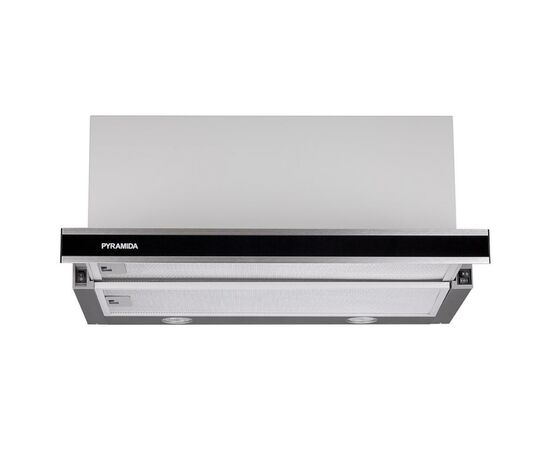 Вытяжка кухонная Pyramida TL 60 (1100) G IX BL, изображение 2 Вытяжка кухонная Pyramida TL 60 (1100) G IX BL, изображение 2