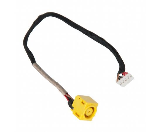 Роз'єм живлення ноутбука з кабелем для Lenovo PJ572 (7.9mm x 5.5mm + center pin), 5-p Универсальный (A49070)