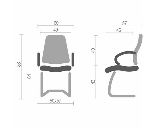 Офисное кресло Аклас Ларк CH CF Черное (11630), изображение 4 Офисное кресло Аклас Ларк CH CF Черное (11630), изображение 4