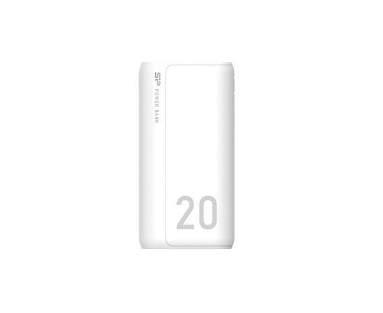 Батарея універсальна Silicon Power GS15 20000mAh, Input 5V/2A(Micro-USB/Type-C), Output 2*USB-A (SP20KMAPBKGS150W)