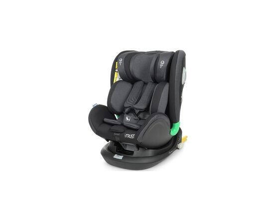 Автокресло El Camino ME 1081-B I-Trust 360 IsoFix 0-36 кг grey (ME 1081-B grey)