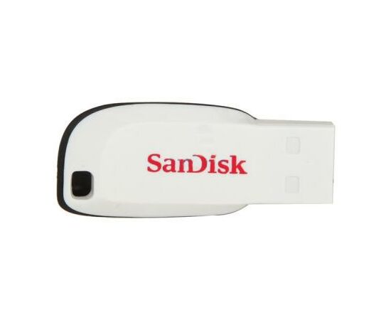 USB флеш накопичувач SanDisk 16GB Cruzer Blade White USB 2.0 (SDCZ50C-016G-B35W)