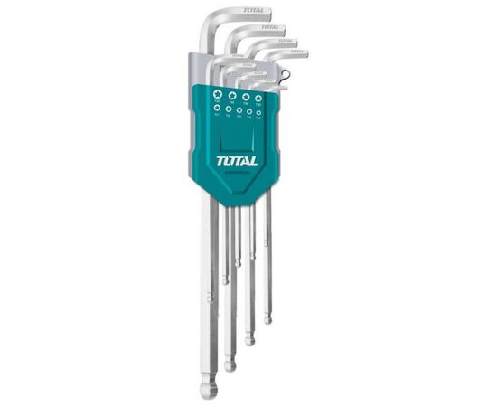 Набор инструментов Total ключей шестигранных 9шт. (THT106291)