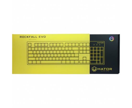 Клавиатура Hator Rockfall EVO Optical Kailh (HTK-610), изображение 5 Клавиатура Hator Rockfall EVO Optical Kailh (HTK-610), изображение 5