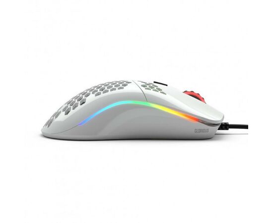 Мишка Glorious Model O Minus Glossy White (GOM-GWhite), зображення 5 Мишка Glorious Model O Minus Glossy White (GOM-GWhite), зображення 5