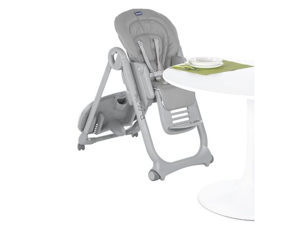 Стульчик для кормления Chicco Polly Magic Relax New серый (79502.05), изображение 7