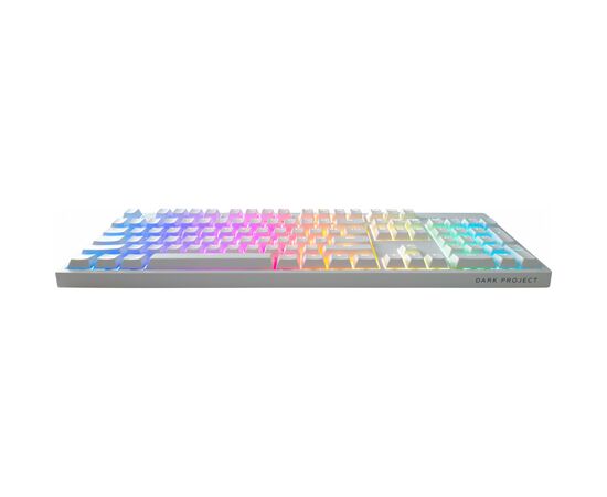 Клавиатура Dark Project One KD104A White PBT Gateron Mechanical Yellow (DPO-KD-104A-100100-GYL), изображение 2 Клавиатура Dark Project One KD104A White PBT Gateron Mechanical Yellow (DPO-KD-104A-100100-GYL), изображение 2