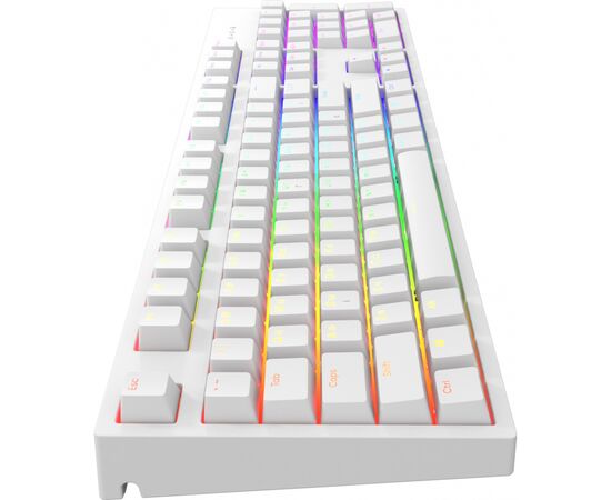 Клавиатура Dark Project One KD104A White PBT Gateron Mechanical Yellow (DPO-KD-104A-100100-GYL), изображение 4 Клавиатура Dark Project One KD104A White PBT Gateron Mechanical Yellow (DPO-KD-104A-100100-GYL), изображение 4