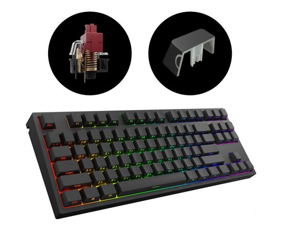 Клавиатура Dark Project Pro KD104A ABS Gateron Optical 2.0 Red (DP-KD-104A-000210-GRD), изображение 6 Клавиатура Dark Project Pro KD104A ABS Gateron Optical 2.0 Red (DP-KD-104A-000210-GRD), изображение 6