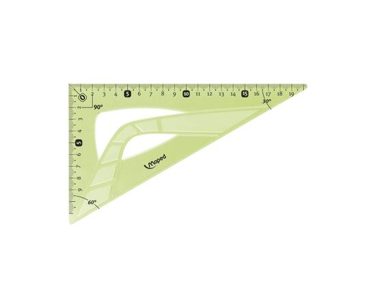 Линейка Maped Угольник UNBREAKABLE 60гр/210мм, пластик (MP.244621)