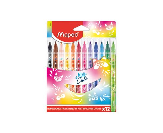 Фломастеры Maped MINI CUTE 12 цветов (MP.845404)