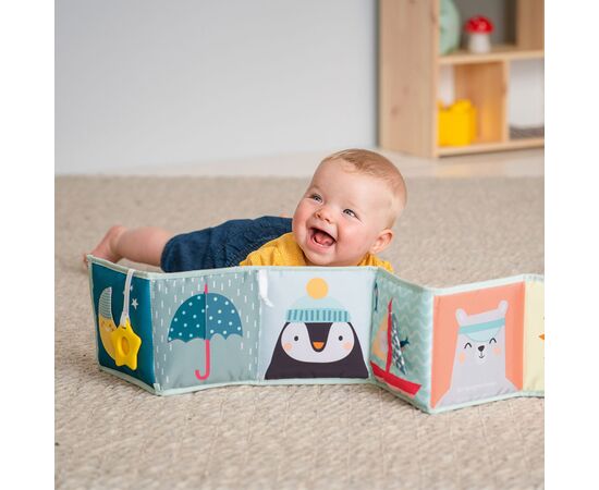 Развивающая игрушка Taf Toys книжка-раскладушка - Веселые приключения (12385), изображение 5 Развивающая игрушка Taf Toys книжка-раскладушка - Веселые приключения (12385), изображение 5