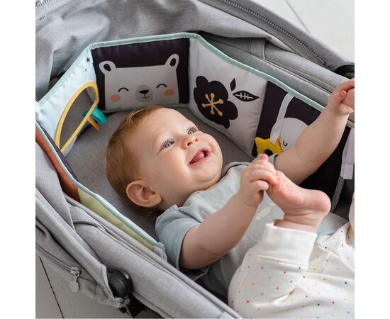 Развивающая игрушка Taf Toys книжка-раскладушка - Веселые приключения (12385), изображение 6 Развивающая игрушка Taf Toys книжка-раскладушка - Веселые приключения (12385), изображение 6