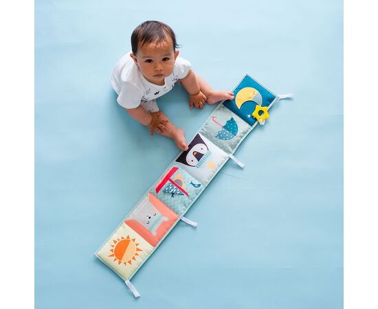 Развивающая игрушка Taf Toys книжка-раскладушка - Веселые приключения (12385), изображение 7 Развивающая игрушка Taf Toys книжка-раскладушка - Веселые приключения (12385), изображение 7