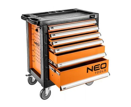 Тележка для инструмента Neo Tools 6 ящиков, 770x460x870 мм, грузоподъемность 200 кг (84-223)