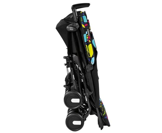 Коляска Peg-Perego Pliko Mini Classico Manri Черная с рисунком (IPKR280035RO01MK01), зображення 5 Коляска Peg-Perego Pliko Mini Classico Manri Черная с рисунком (IPKR280035RO01MK01), зображення 5