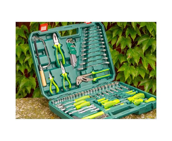 Набор инструментов Verto 1/4”, 3/8”, 119 ед. (38G100), изображение 5 Набор инструментов Verto 1/4”, 3/8”, 119 ед. (38G100), изображение 5