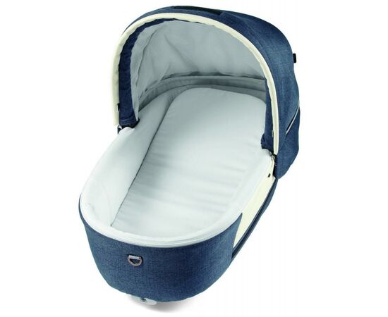 Люлька Peg-Perego Culla Elite Luxe Mirage серо-синяя (IN09770000BA71PL00), изображение 3 Люлька Peg-Perego Culla Elite Luxe Mirage серо-синяя (IN09770000BA71PL00), изображение 3