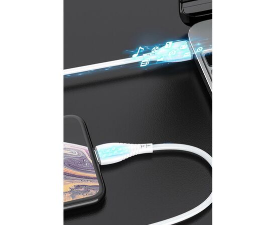 Дата кабель USB 2.0 AM to Micro 5P 1.2m Nature T-M830 White T-Phox (T-M830 White), изображение 6 Дата кабель USB 2.0 AM to Micro 5P 1.2m Nature T-M830 White T-Phox (T-M830 White), изображение 6
