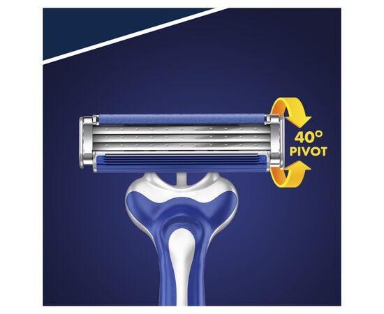 Бритва Gillette Blue 3 Comfort одноразовая 8 шт. (7702018604319), изображение 2
