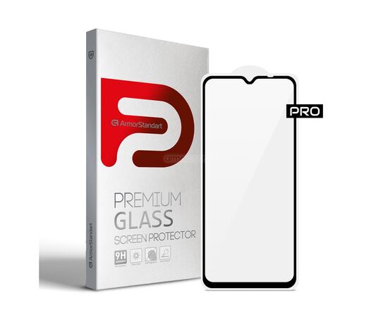 Скло захисне Armorstandart Pro Xiaomi Redmi 10C / 12C Black (ARM61297)