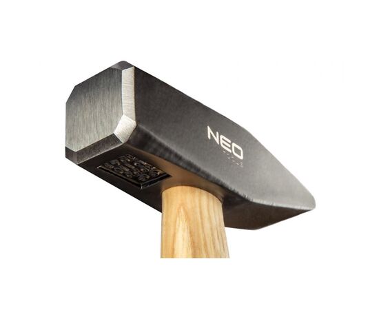 Молоток Neo Tools столярный 300 г, деревянная рукоятка (25-083), изображение 3 Молоток Neo Tools столярный 300 г, деревянная рукоятка (25-083), изображение 3