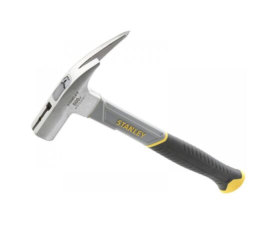 Молоток Stanley Fiberglass кровельщика, 600г, рукоятка из стекловолокна (STHT0-51311), изображение 2 Молоток Stanley Fiberglass кровельщика, 600г, рукоятка из стекловолокна (STHT0-51311), изображение 2