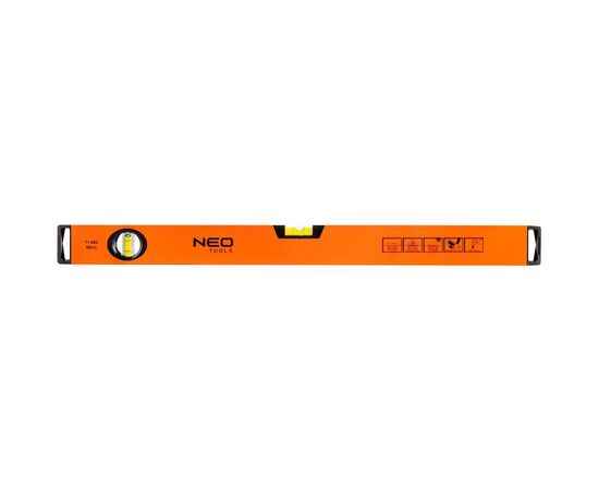 Уровень Neo Tools алюминиевый, 60 см, 2 капсулы (71-082)